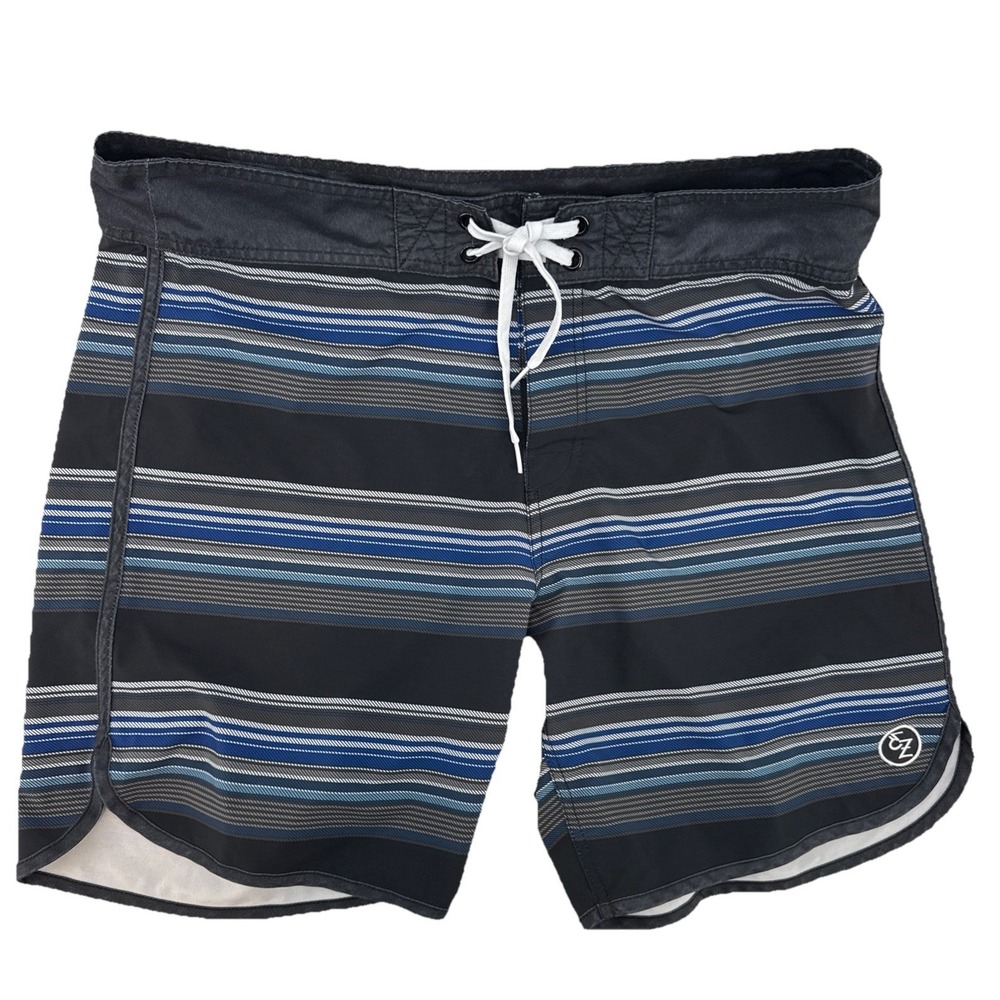 Ezekiel Board Shorts Swim Trunks Mens‎ Fit Size 35 x 7.5" Drawstring Pocket